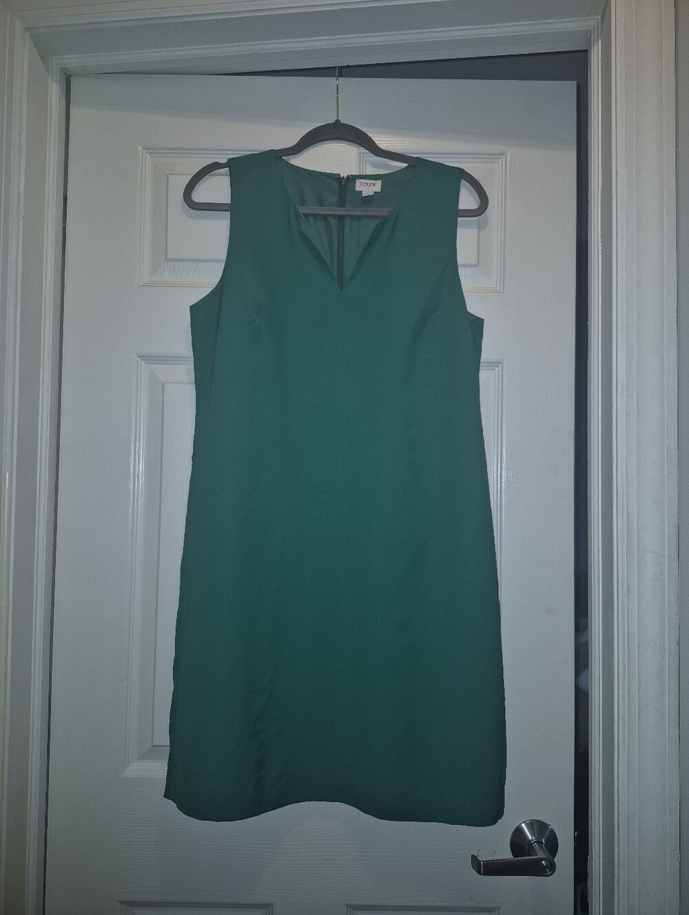 J. Crew Emerald Green Sleeveless Maxi Dress